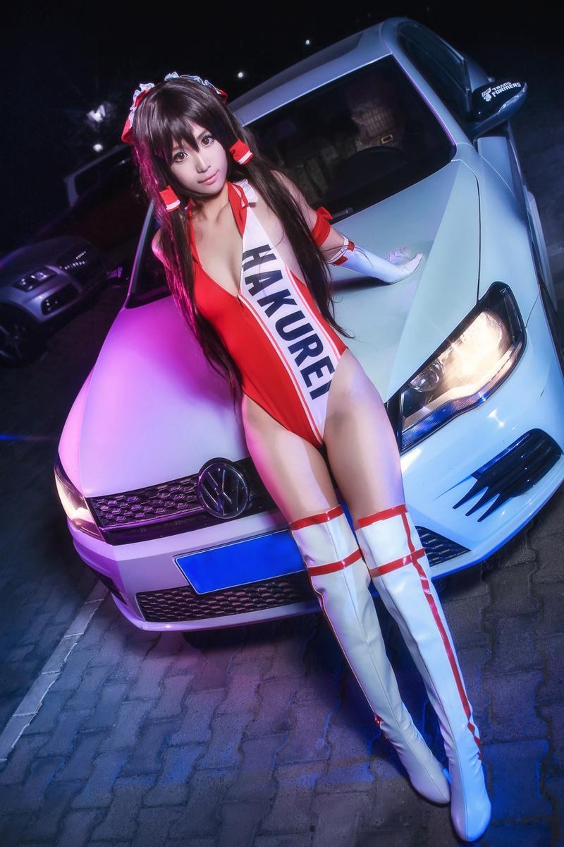 "Dự án phương Đông" Boli Lingmeng Racing Girl Phiên bản C O S P L A Y