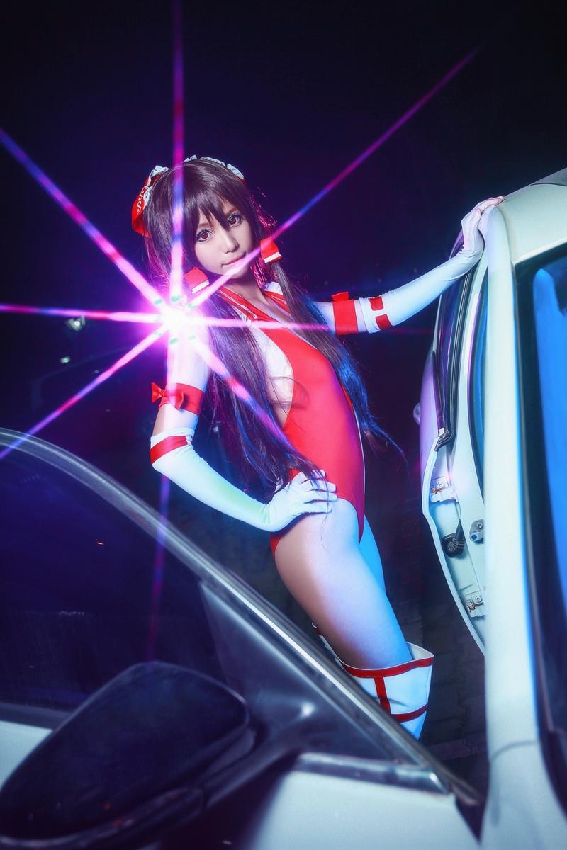 "Dự án phương Đông" Boli Lingmeng Racing Girl Phiên bản C O S P L A Y