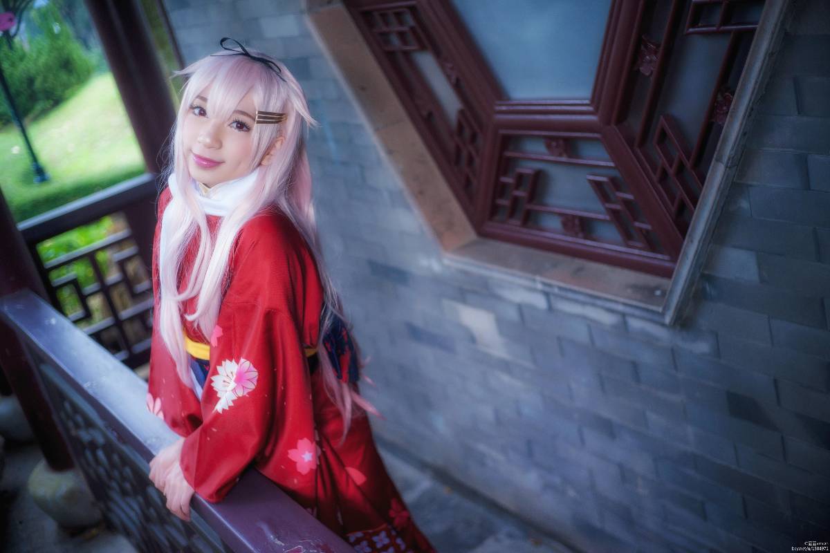 "Bộ sưu tập Fleet" Yuri Gaiji Kimono C O S P L A Y