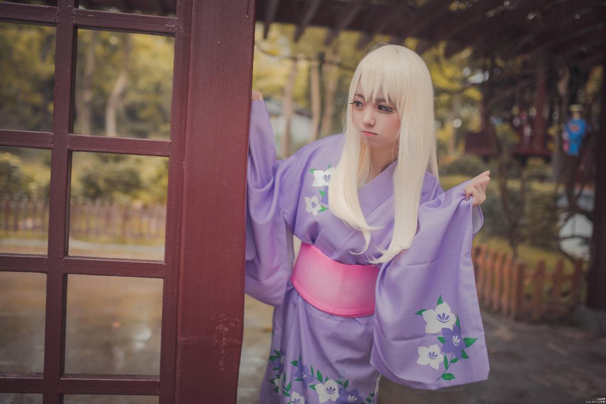"Số phận ở lại đêm" Nhân vật nữ Yukata tất cả nhân viên C o s p l a y