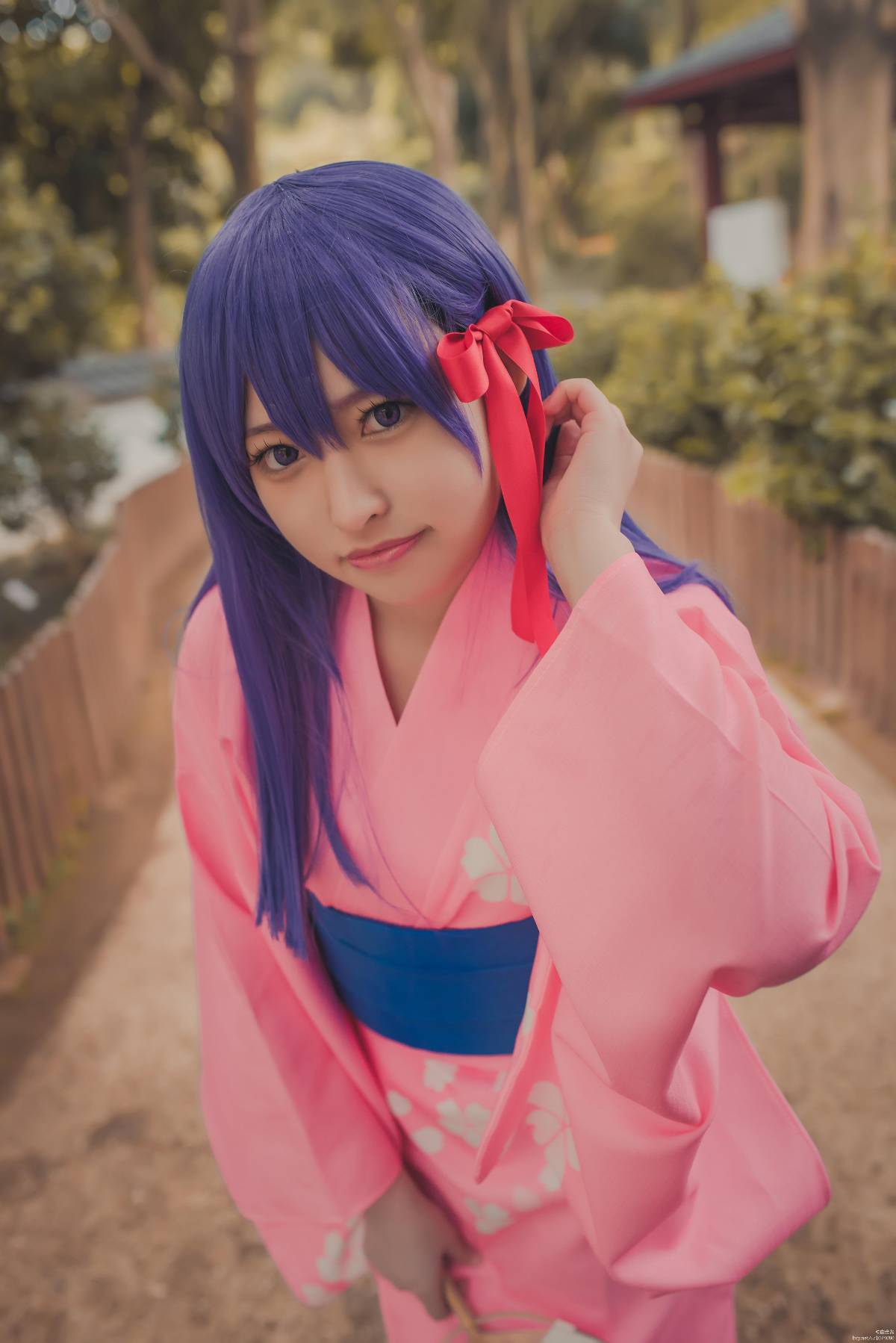 "Số phận ở lại đêm" Nhân vật nữ Yukata tất cả nhân viên C o s p l a y