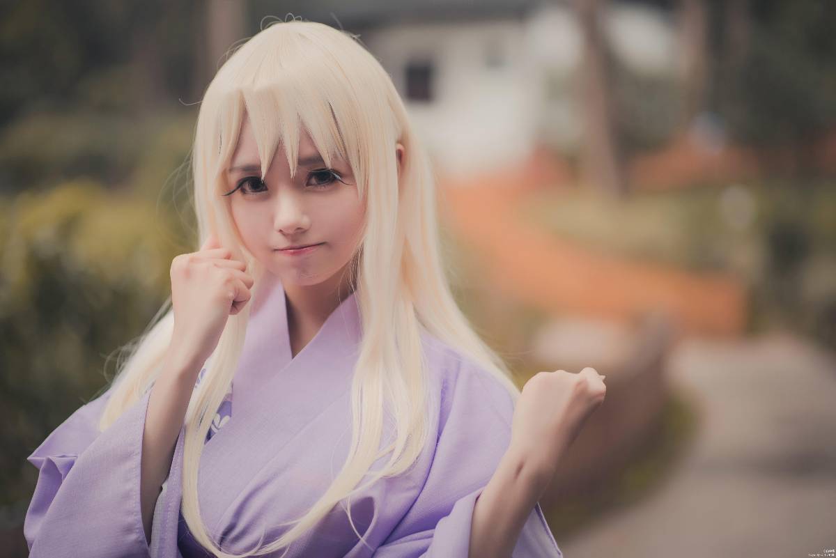 "Số phận ở lại đêm" Nhân vật nữ Yukata tất cả nhân viên C o s p l a y