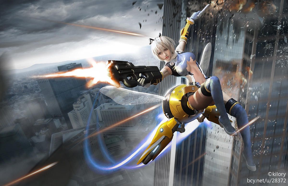 "BEE BEE" LIULI BEE COMBAT SAID C O S P L A Y