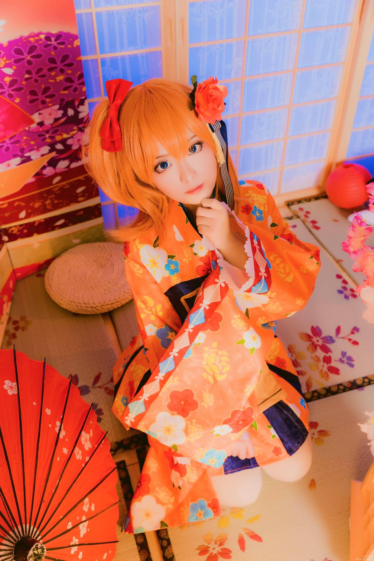 "Lovelive" Honoko Takasaka Taisho Kimono Awakening C O S P L A Y