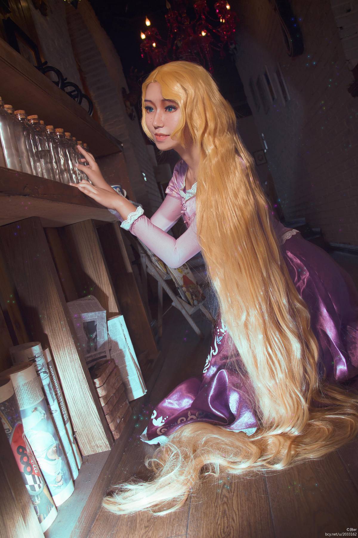 "Magic" Rapunzel Lepe c o s p l a y