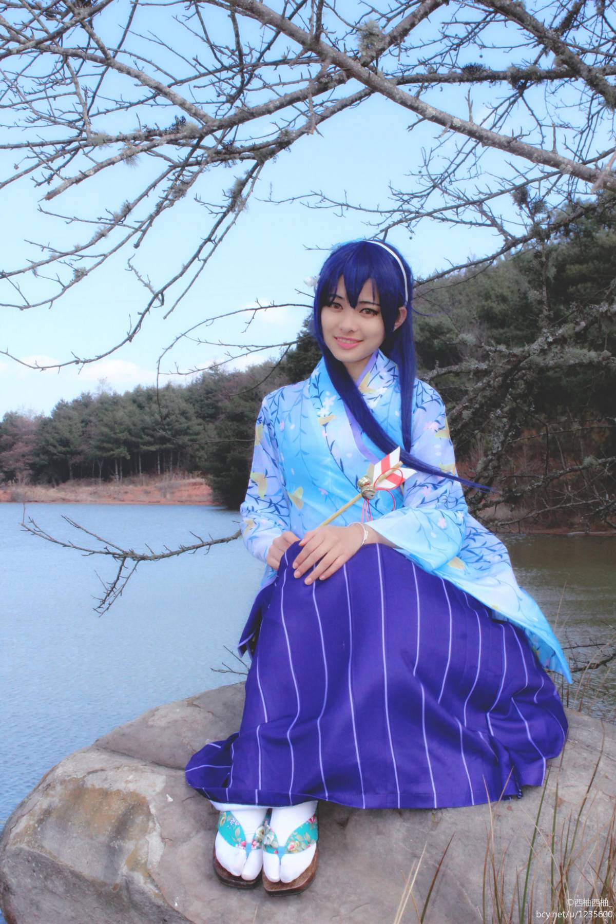 "Lovelive" Sonoda Himi Taisho Kimono c o s p l a y