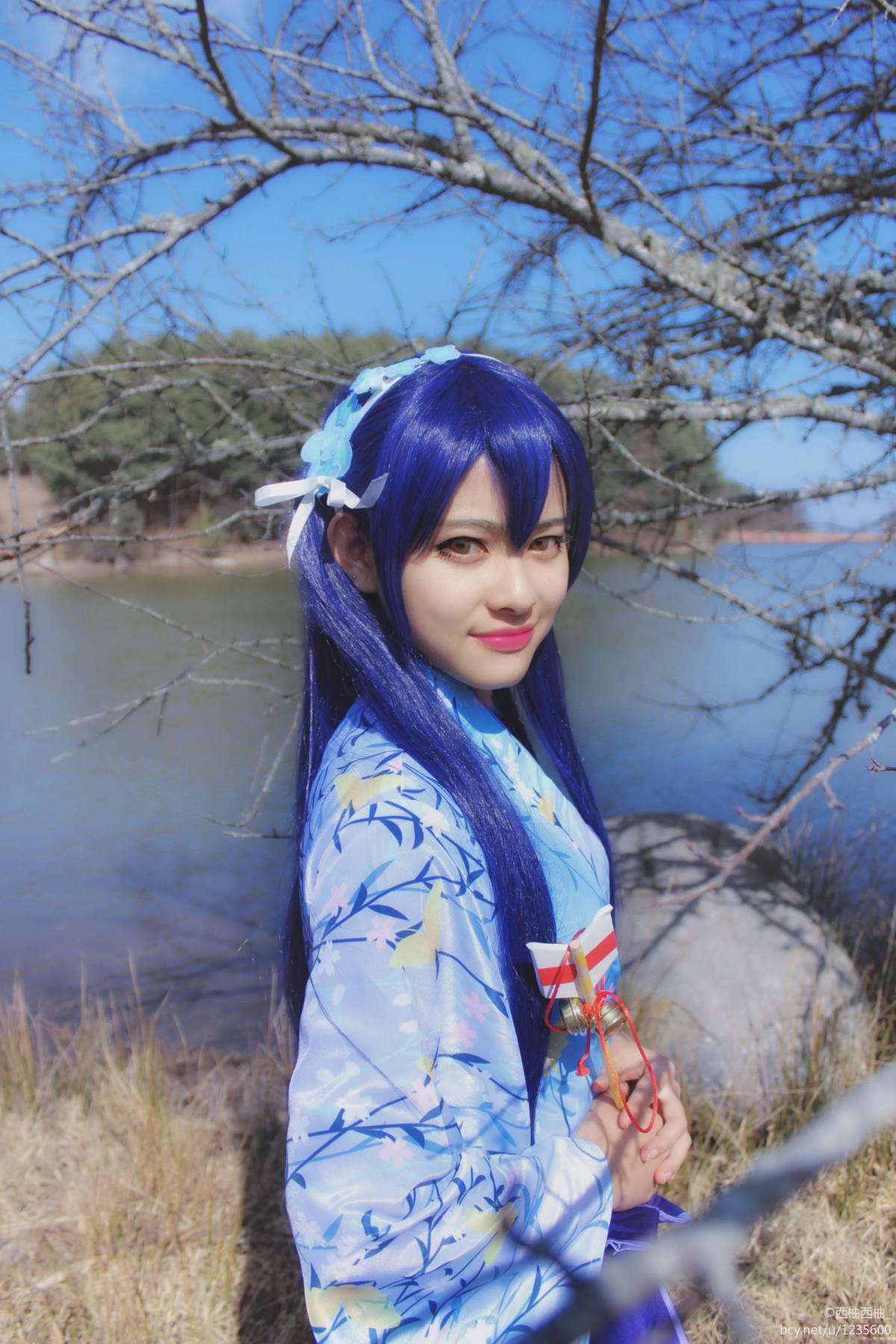 "Lovelive" Sonoda Himi Taisho Kimono c o s p l a y