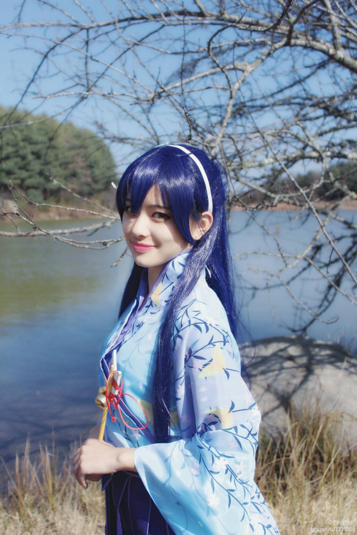 "Lovelive" Sonoda Himi Taisho Kimono c o s p l a y