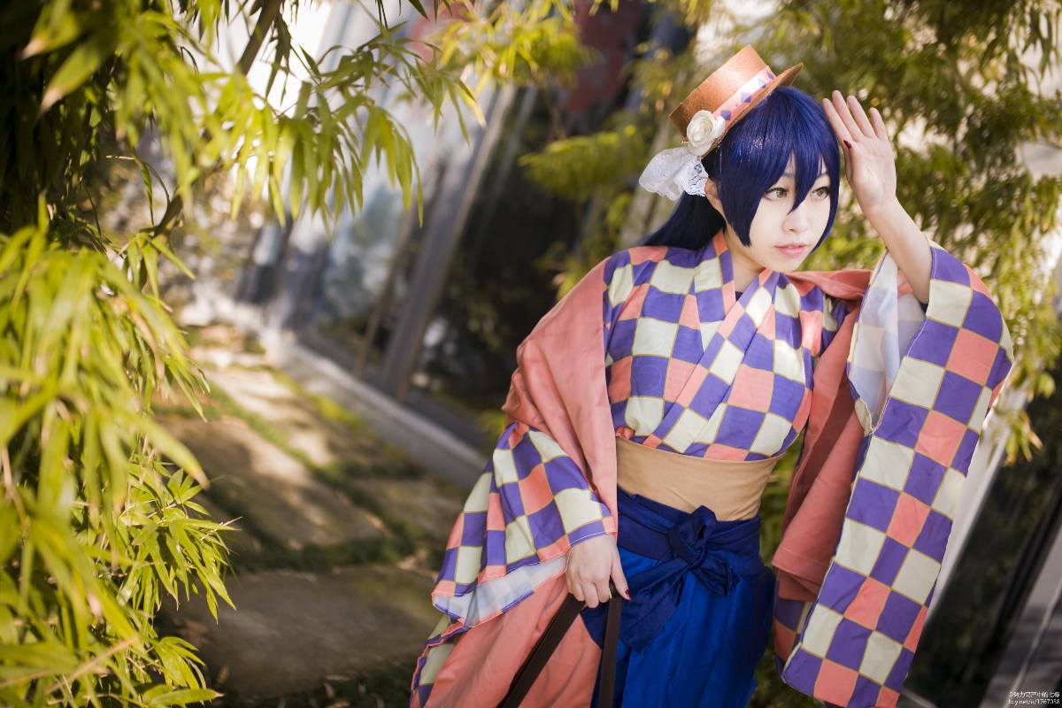 "Lovelive" Sonoda Himi Taisho Kimono c o s p l a y