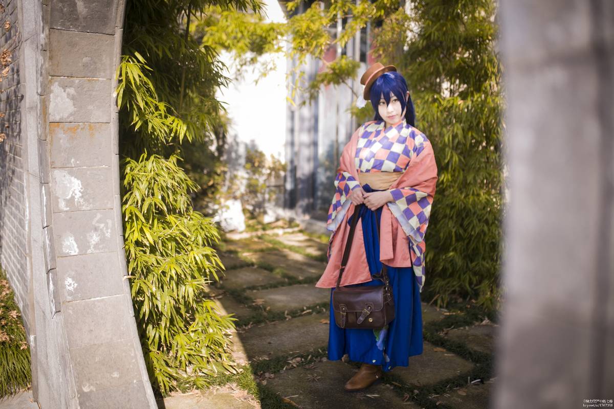 "Lovelive" Sonoda Himi Taisho Kimono c o s p l a y