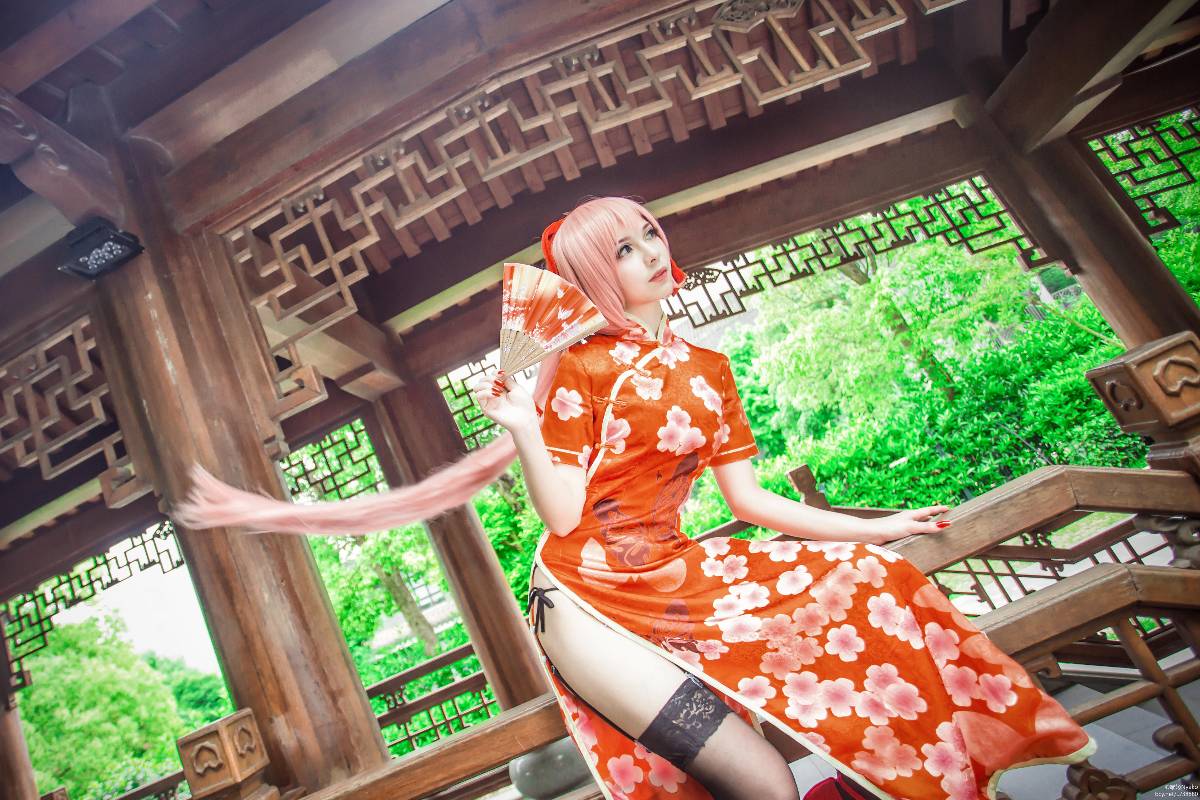 Vocaloid's Sound Tour Hatsune TDA Style Cheongsam Ver C O S P L A Y