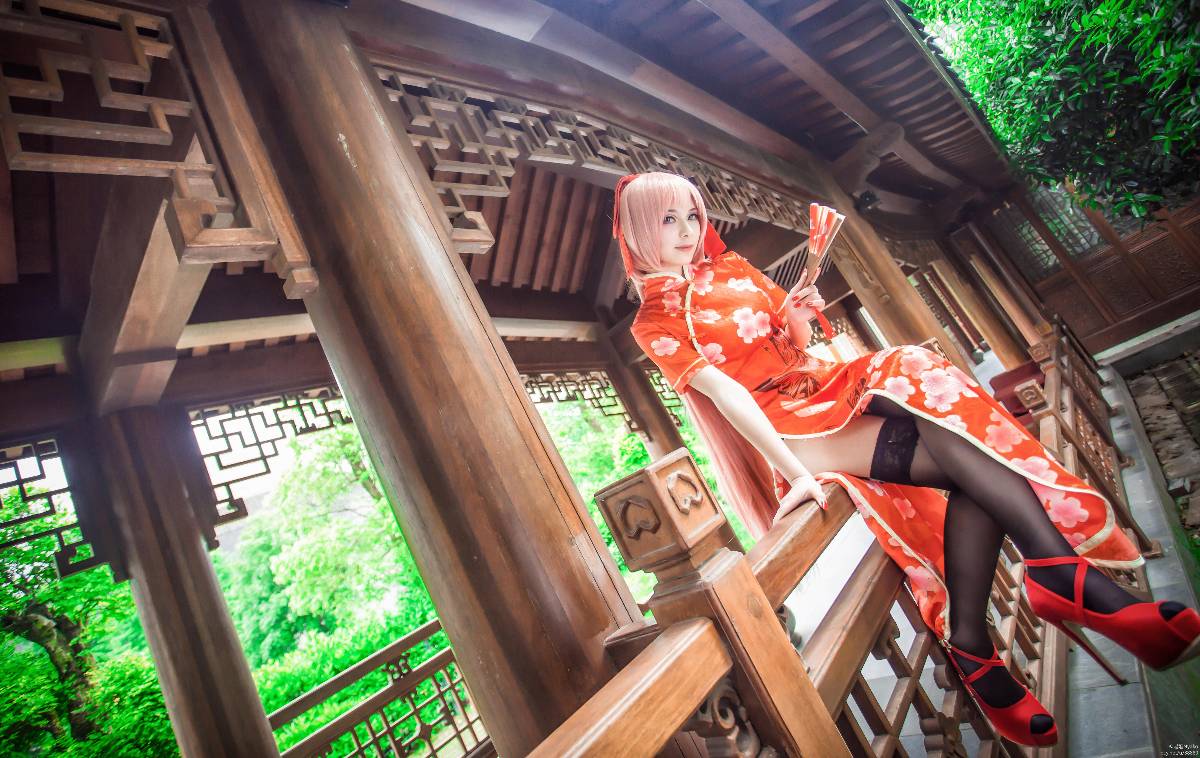 Vocaloid's Sound Tour Hatsune TDA Style Cheongsam Ver C O S P L A Y