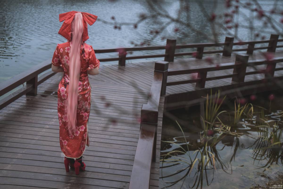 Vocaloid's Sound Tour Hatsune TDA Style Cheongsam Ver C O S P L A Y