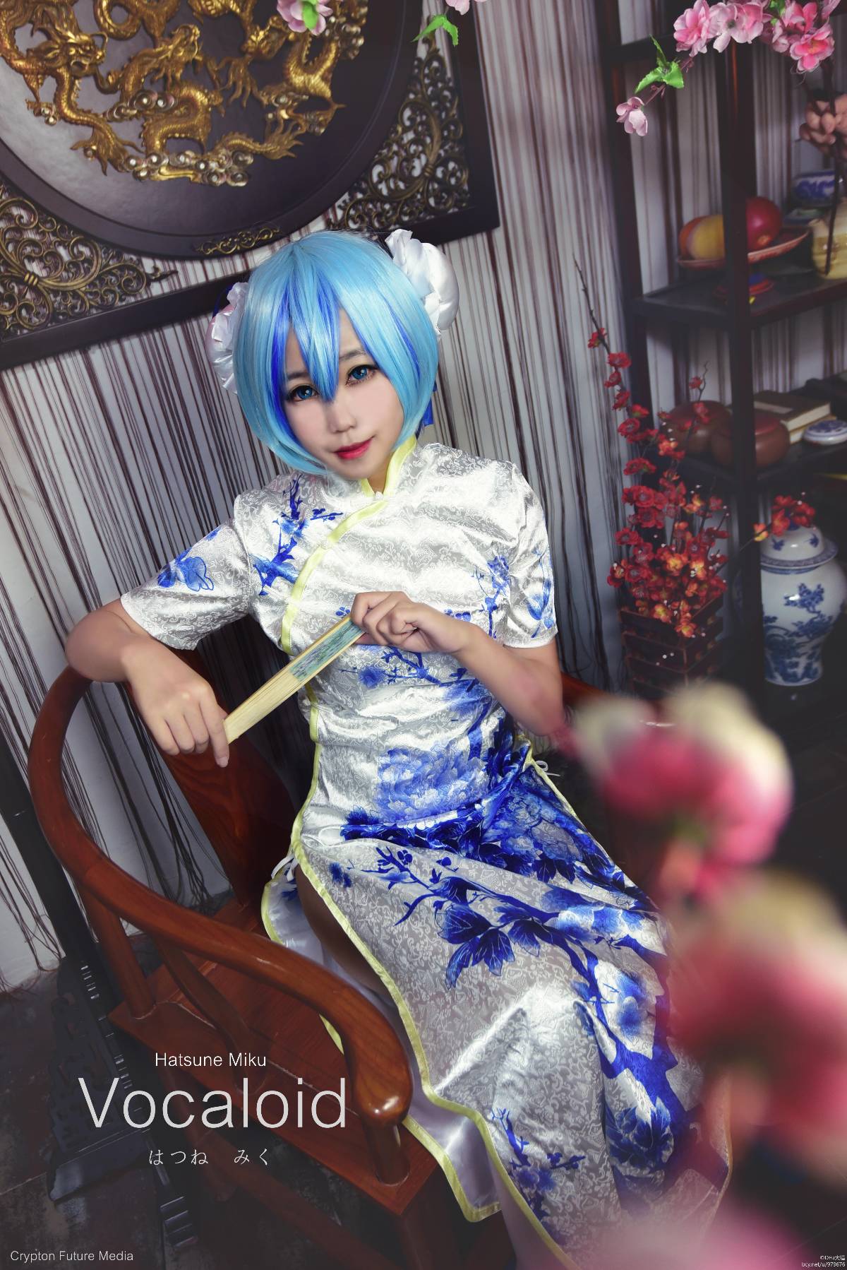 Vocaloid's Sound Tour Hatsune TDA Style Cheongsam Ver C O S P L A Y