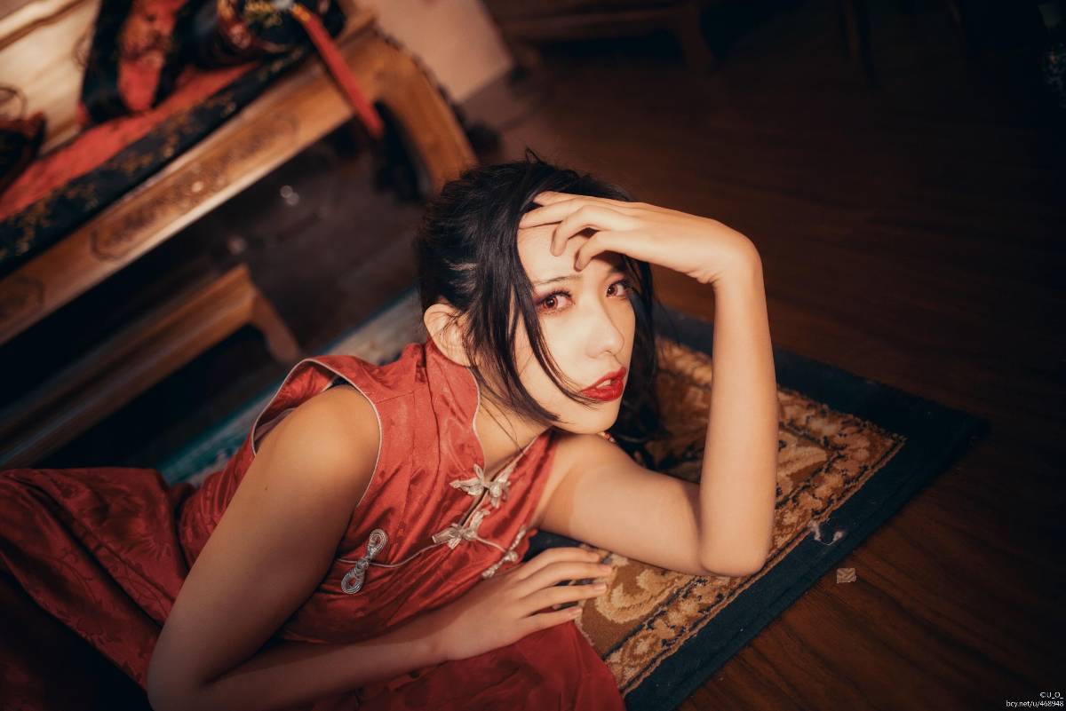 "Kiếm sĩ yêu thích phiên bản trực tuyến 3" Yao Zifeng Junniang Cheongsam C o s p l a y