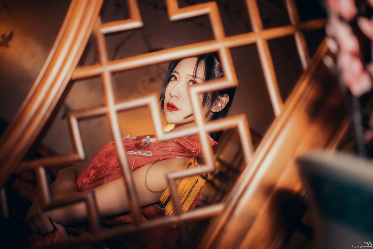 "Kiếm sĩ yêu thích phiên bản trực tuyến 3" Yao Zifeng Junniang Cheongsam C o s p l a y