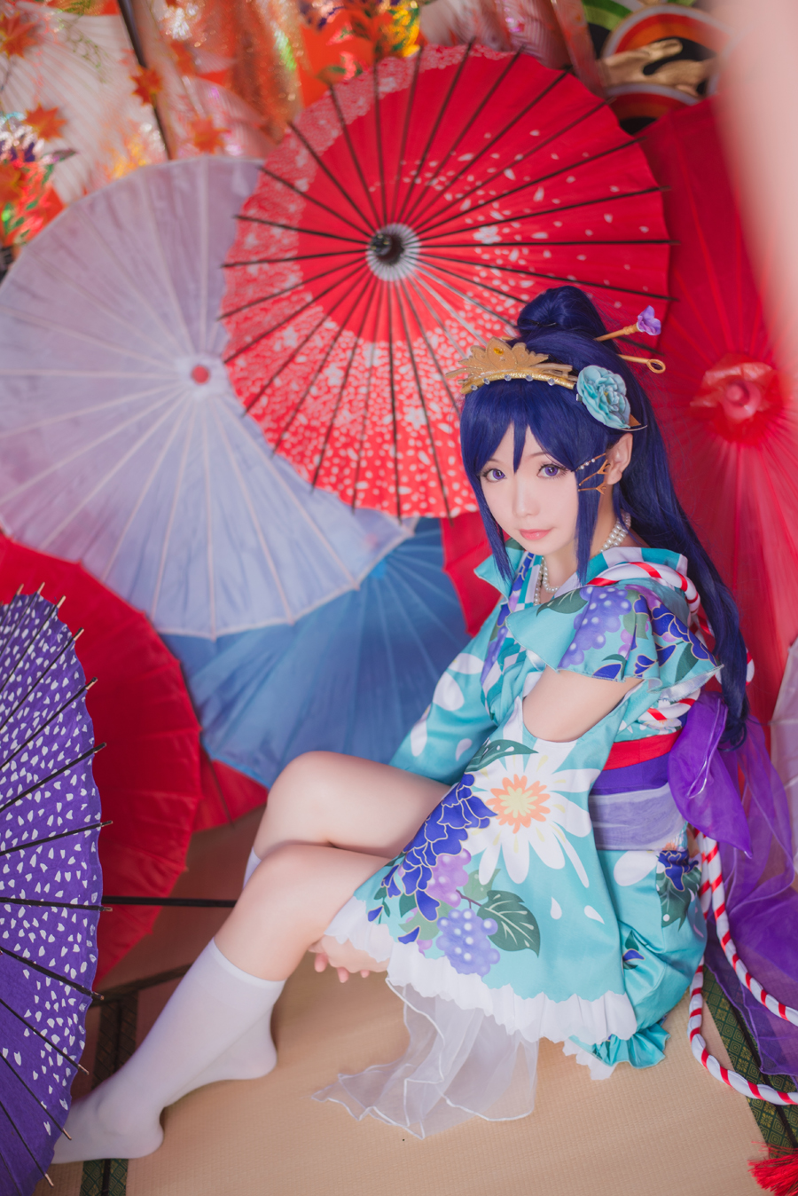 《Yêu ánh nắng trực tiếp》 Matsuura kanan yukata c o s p l a y