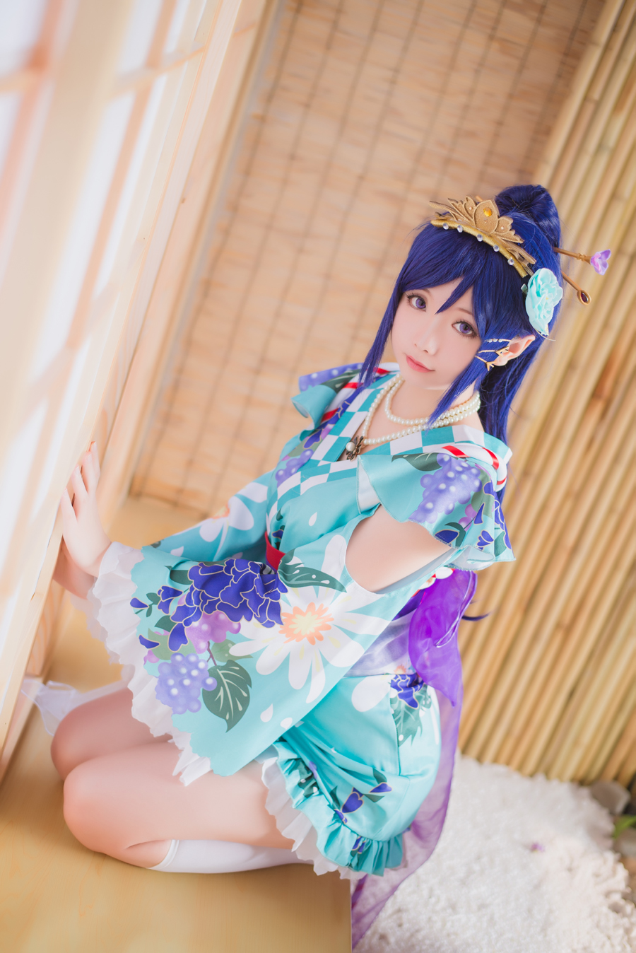 《Yêu ánh nắng trực tiếp》 Matsuura kanan yukata c o s p l a y