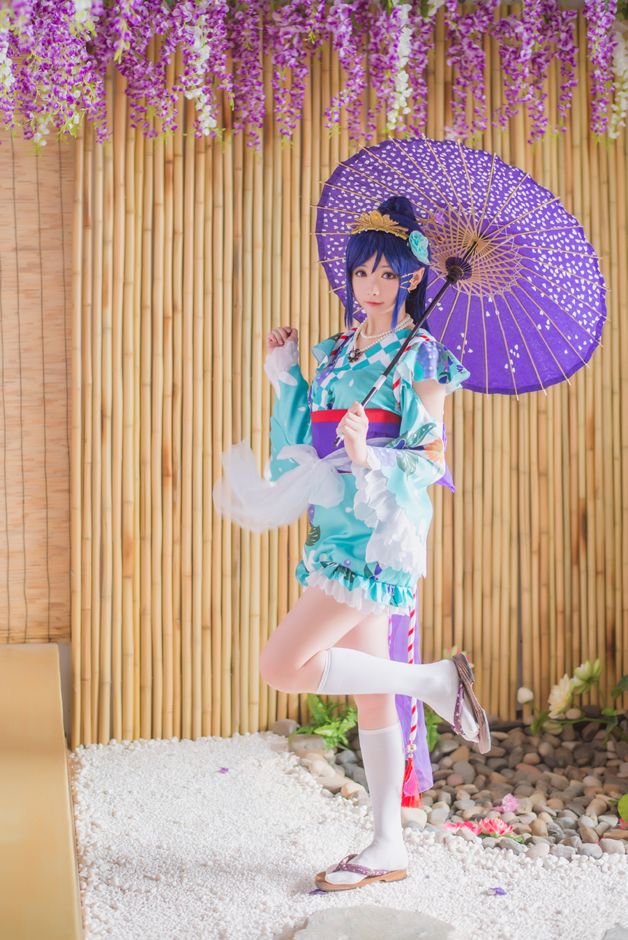 《Yêu ánh nắng trực tiếp》 Matsuura kanan yukata c o s p l a y