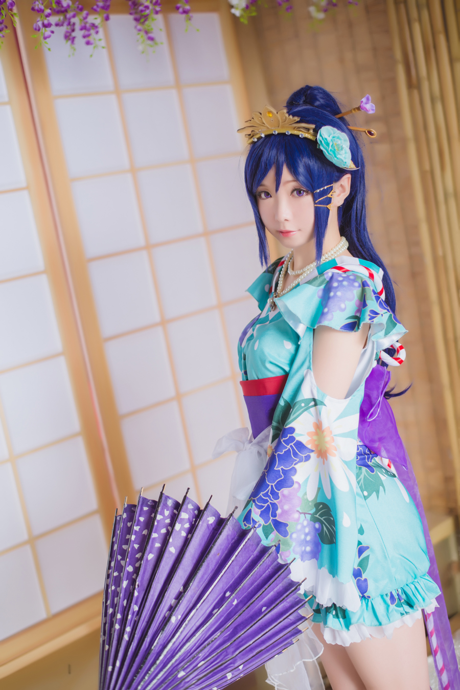 《Yêu ánh nắng trực tiếp》 Matsuura kanan yukata c o s p l a y