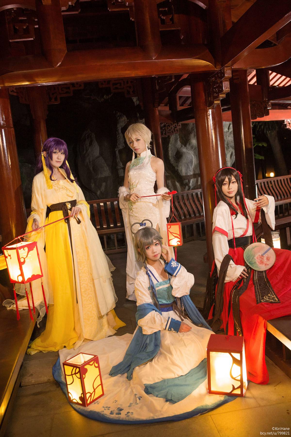 "Vocaloid" Vsinger Trang phục Valentine Trung Quốc c o s p l a y