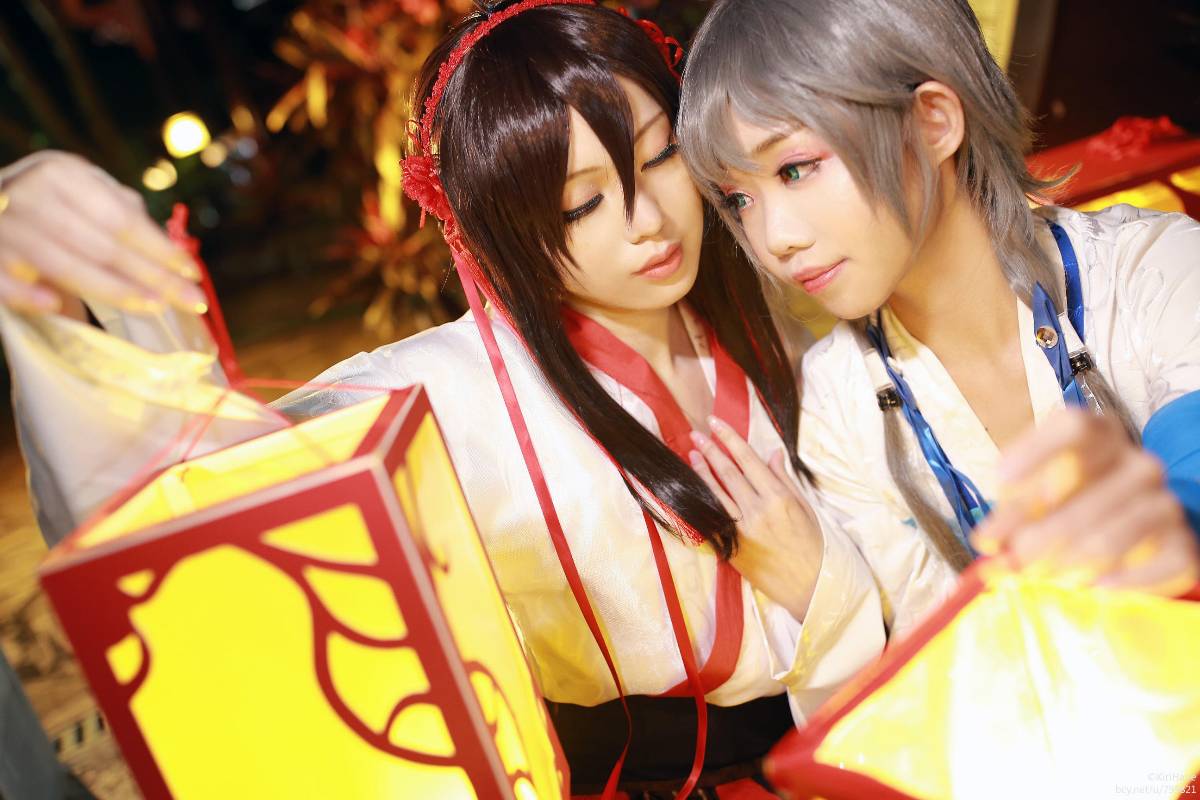 "Vocaloid" Vsinger Trang phục Valentine Trung Quốc c o s p l a y