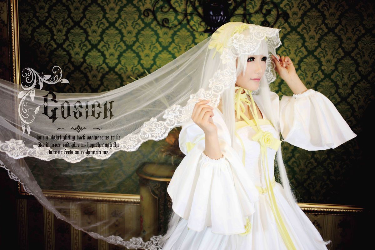 "Gosick" Victoria's White Foreign Suit c o s p l a y