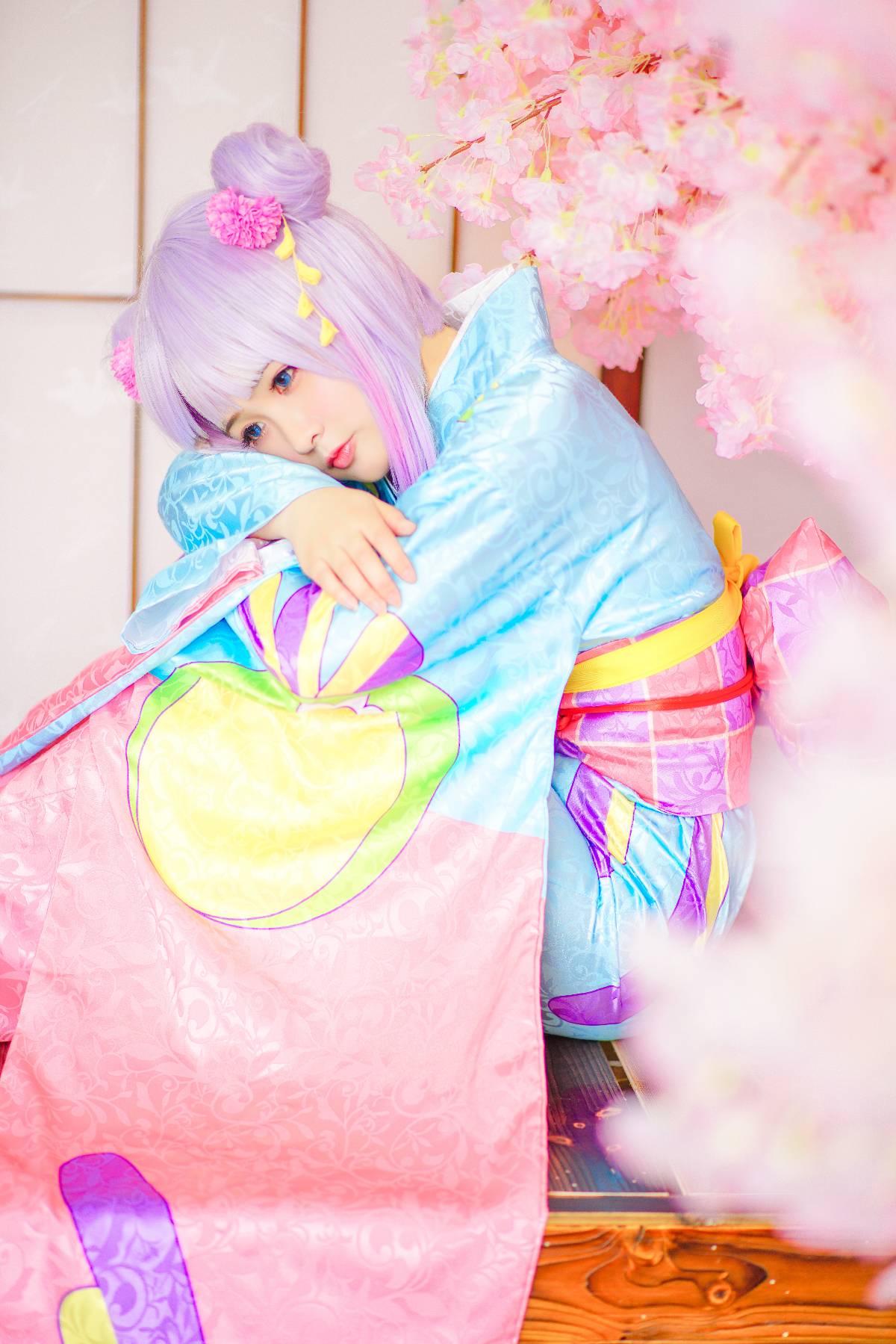 "Người giúp việc rồng của gia đình Kobayashi" Kangna Kimono c o s p l a y