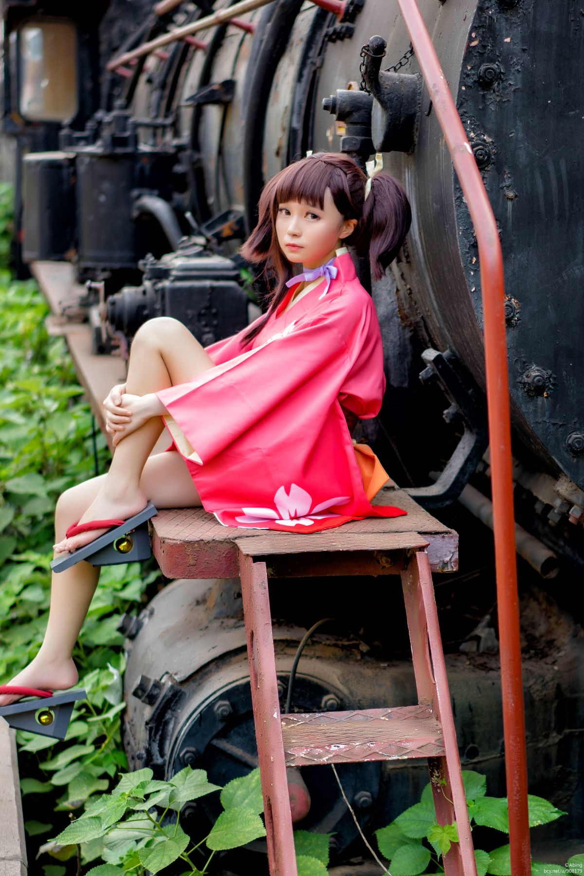 "Cabaneri của thành phố sắt" không rõ kimono c o s p l a y [2
