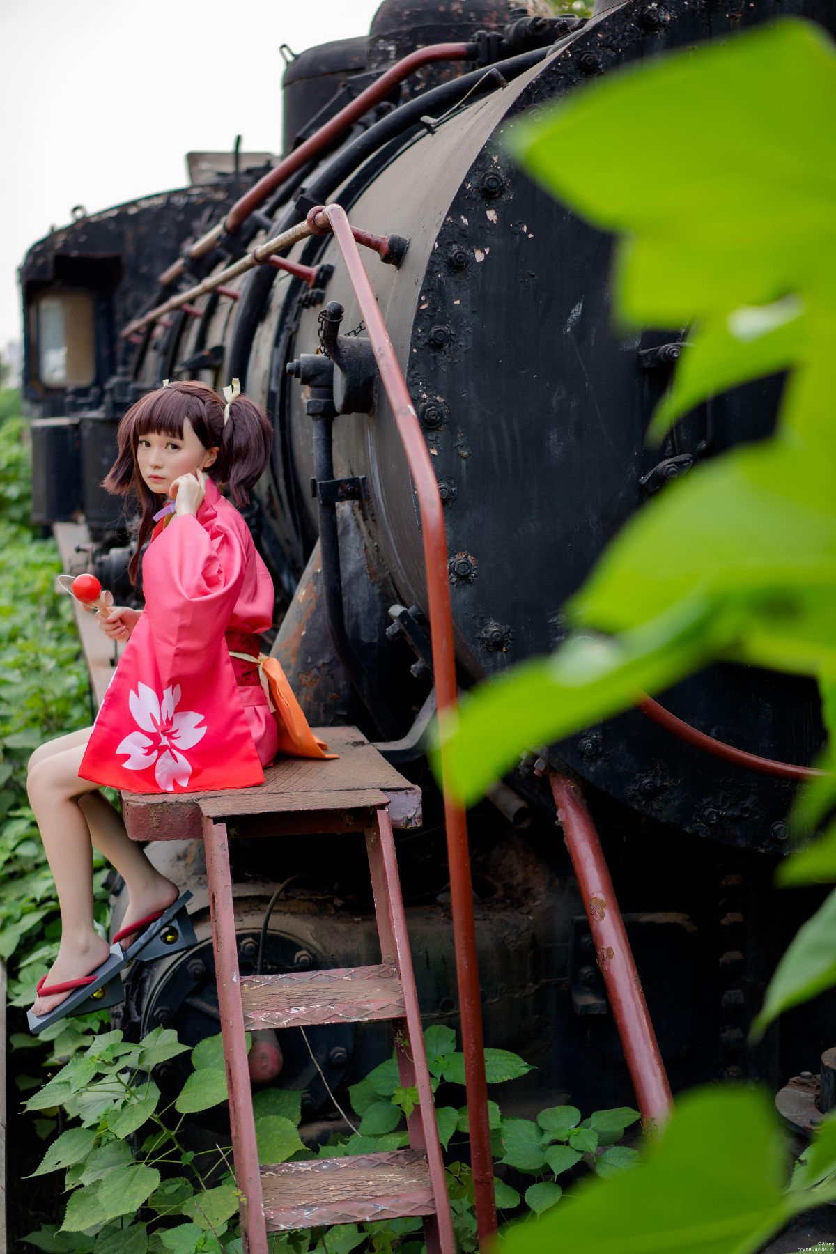 "Cabaneri của thành phố sắt" không rõ kimono c o s p l a y [2