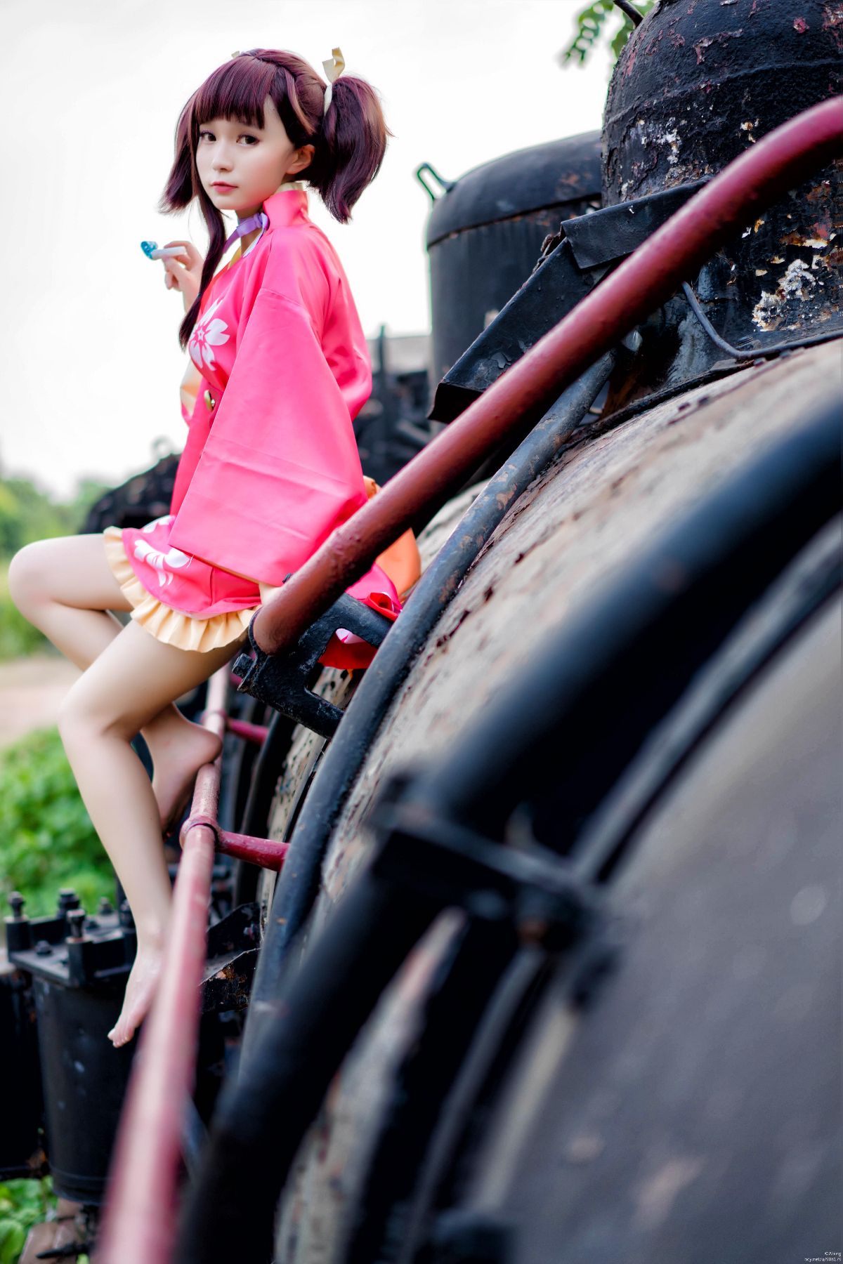 "Cabaneri của thành phố sắt" không rõ kimono c o s p l a y [2