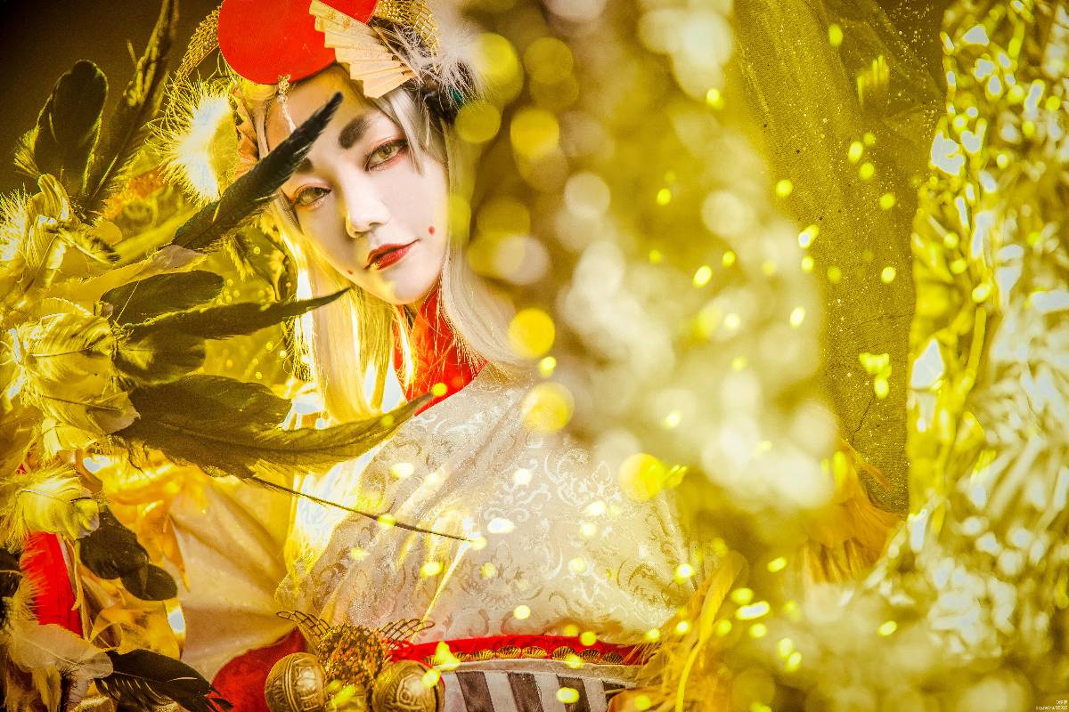 "Trò chơi di động Onmyoji" Skin mới của Gu Hunniao C o s p l a y