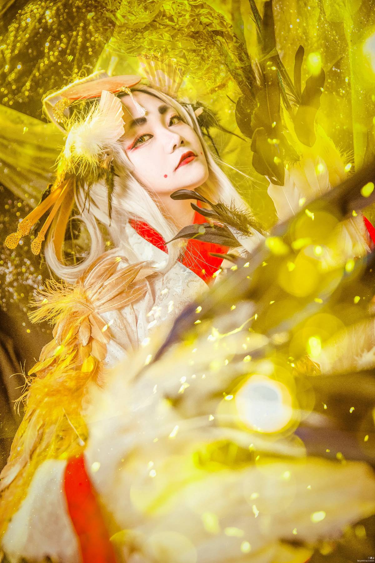 "Trò chơi di động Onmyoji" Skin mới của Gu Hunniao C o s p l a y