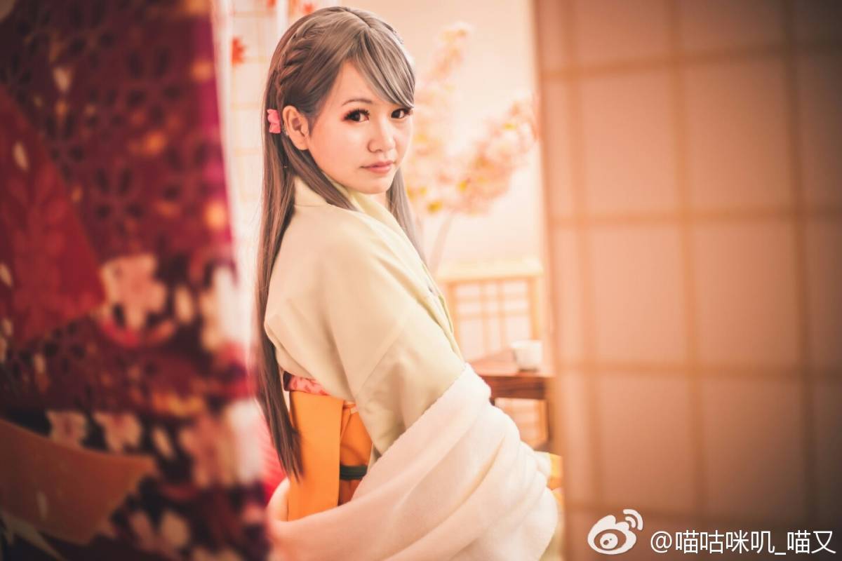 "Thần tượng bậc thầy Cinderella cô gái" Kohayawa Sae Kimono c o s p l a y