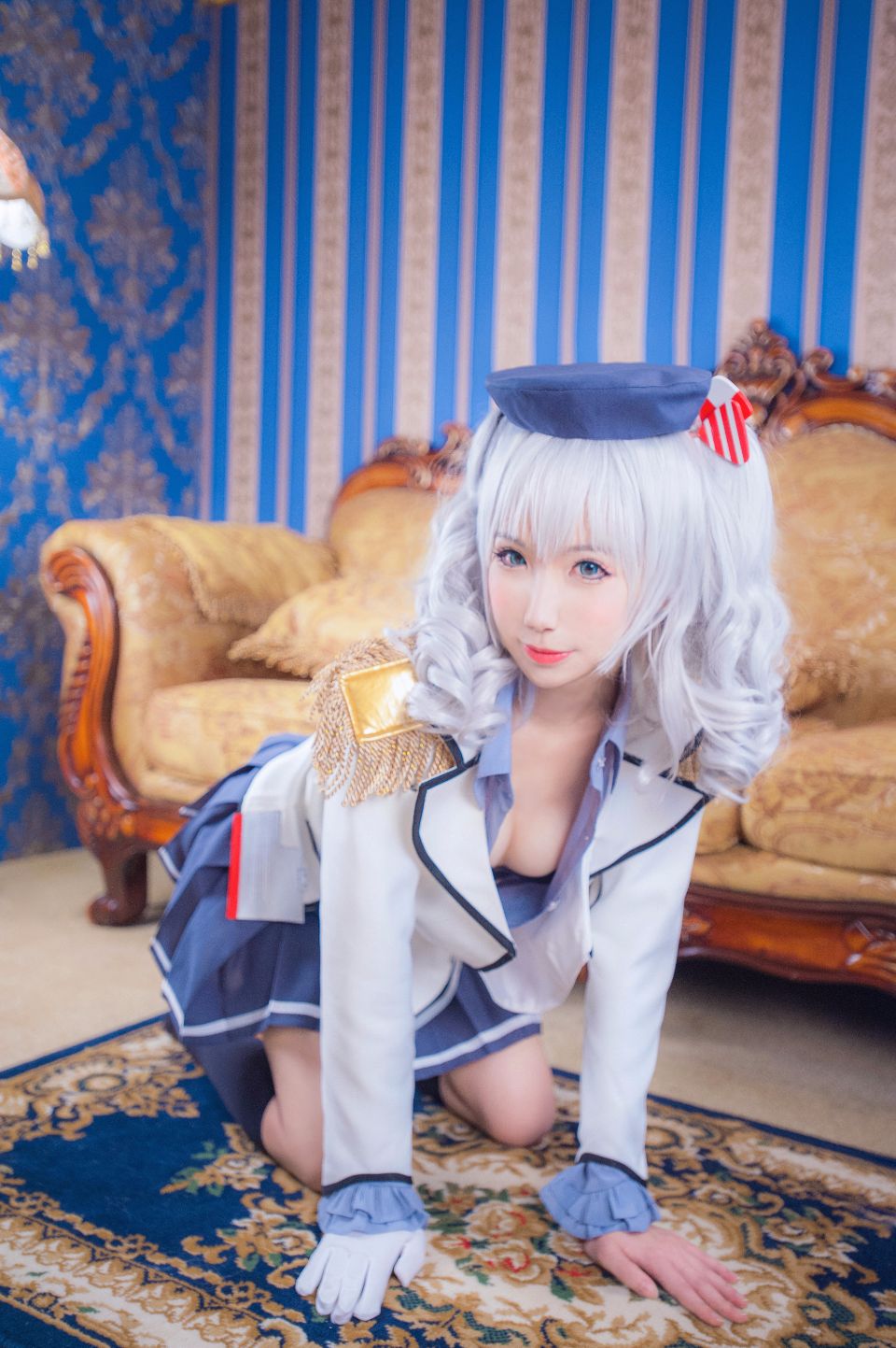 Kashima, tàu tuần dương đào tạo, đã đến!