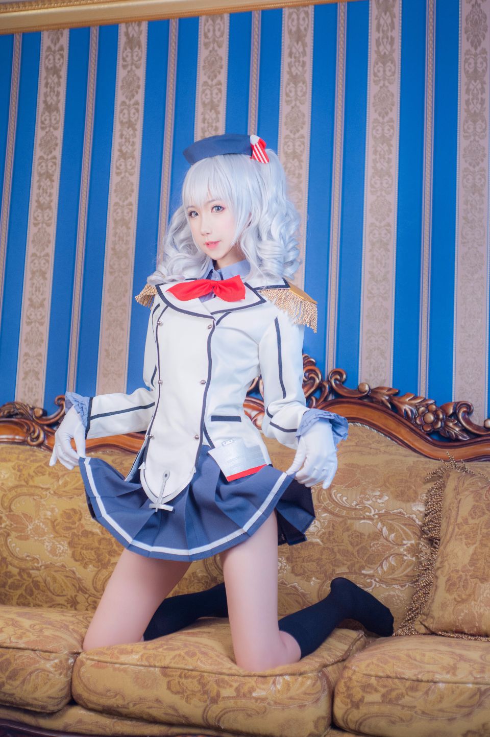 Kashima, tàu tuần dương đào tạo, đã đến!