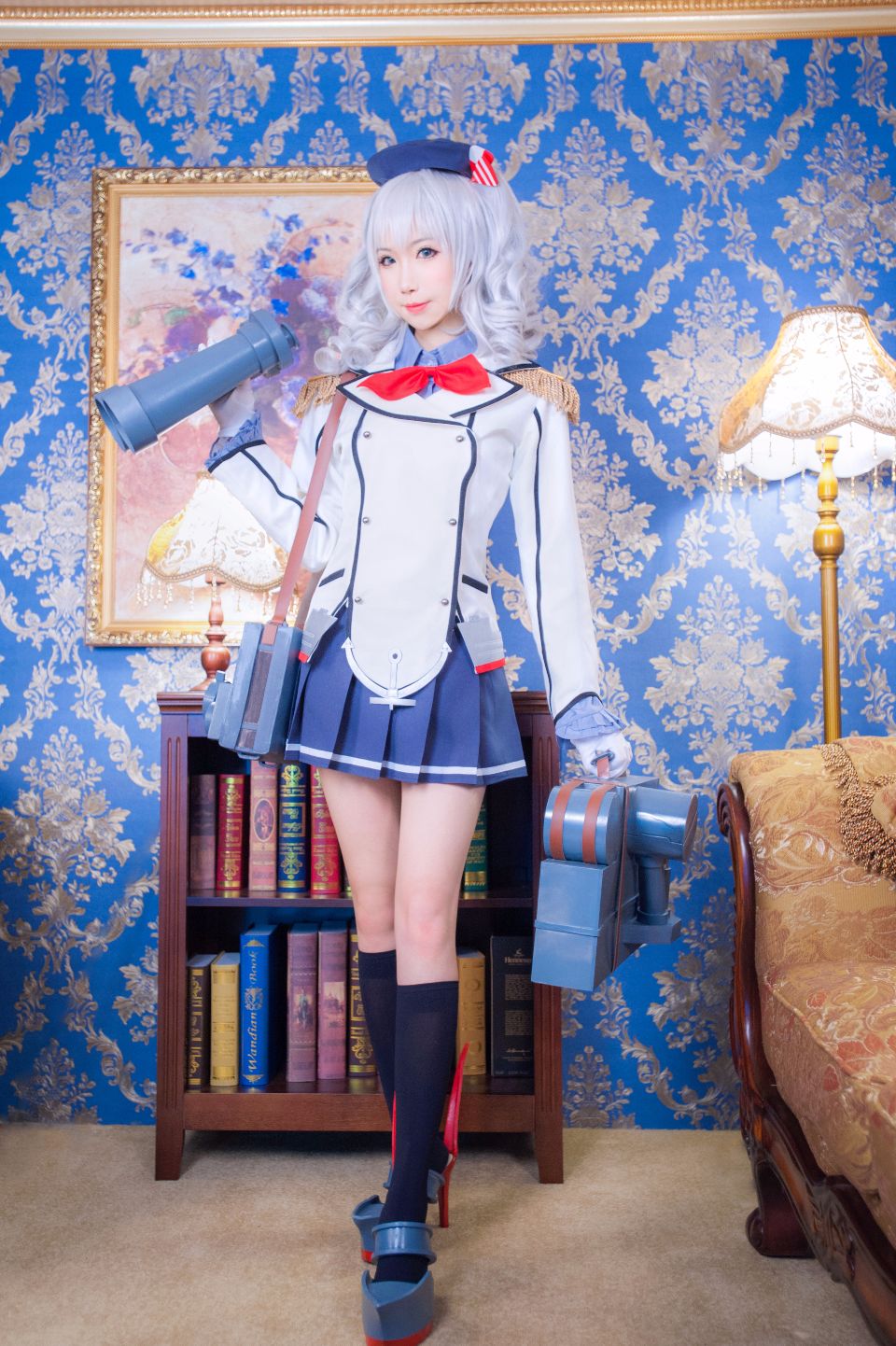 Kashima, tàu tuần dương đào tạo, đã đến!