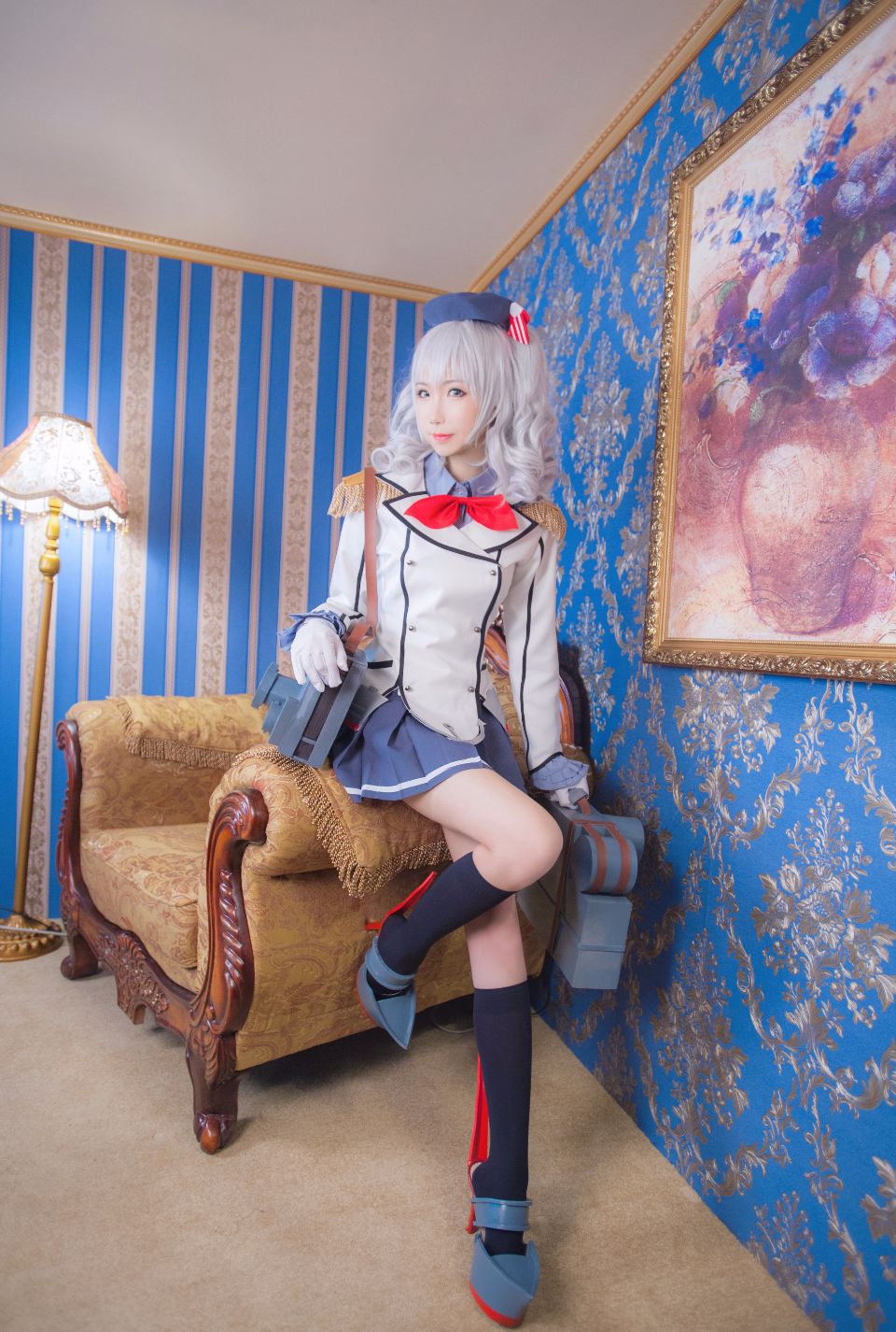 Kashima, tàu tuần dương đào tạo, đã đến!