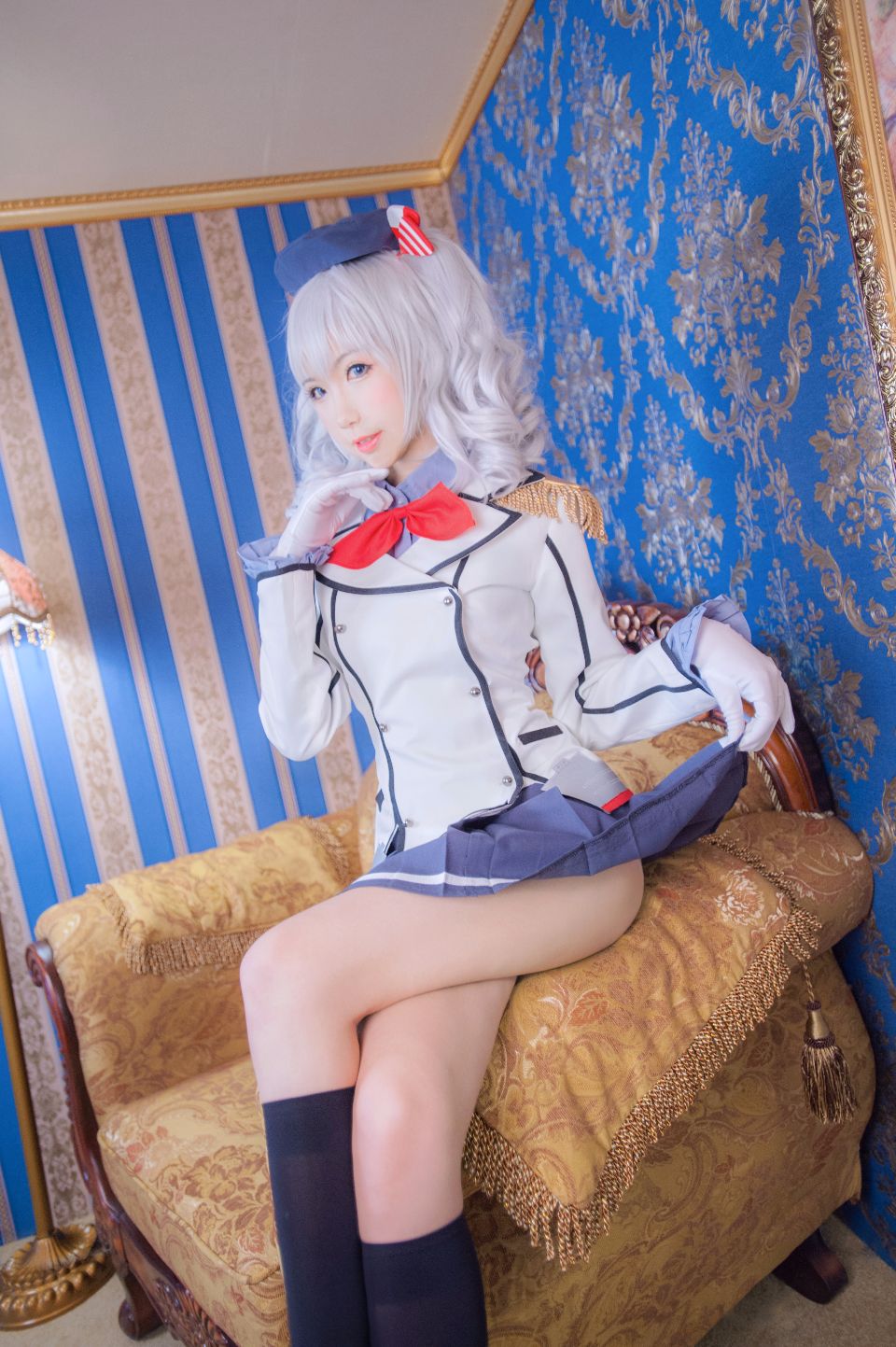 Kashima, tàu tuần dương đào tạo, đã đến!