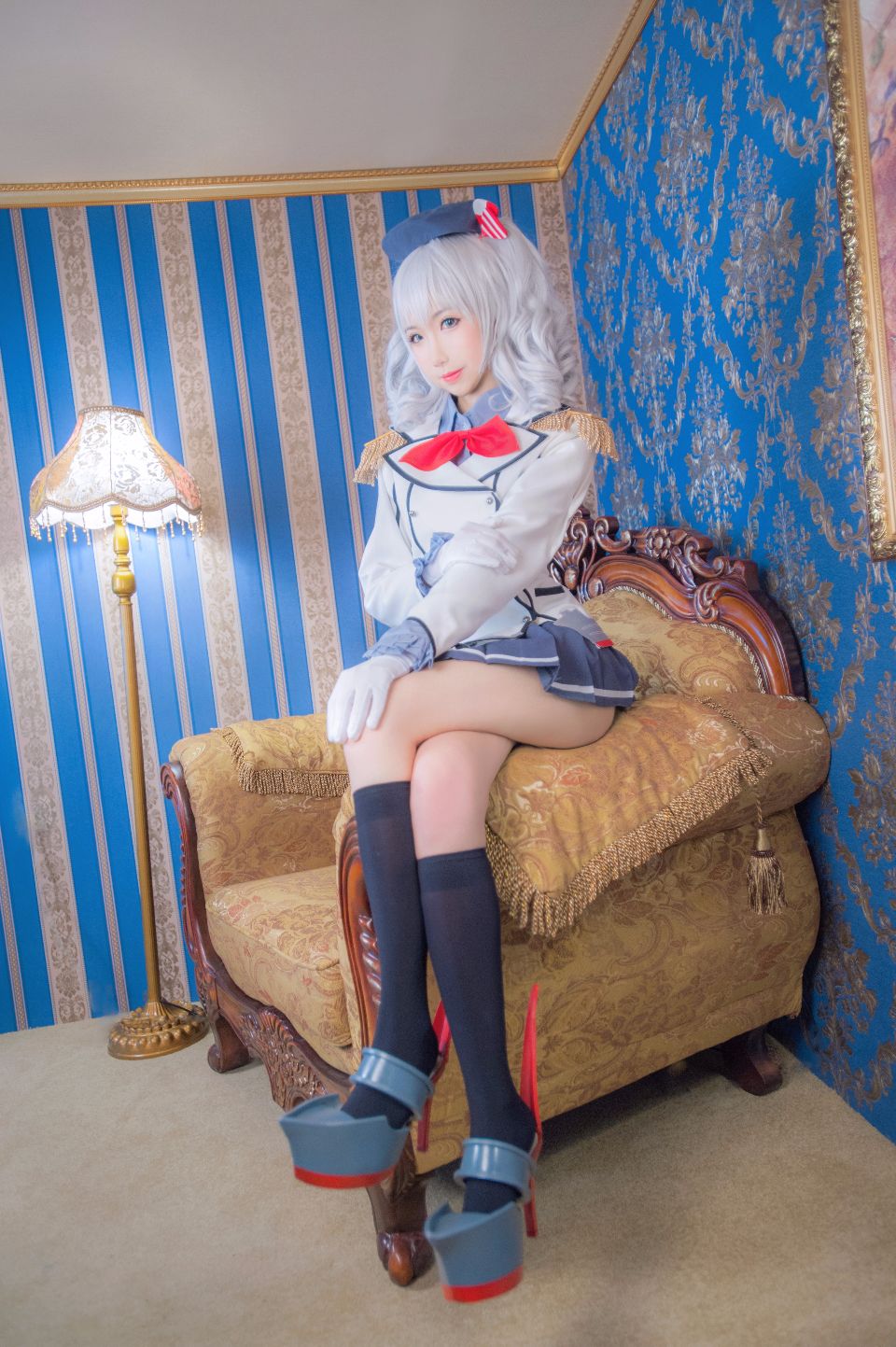 Kashima, tàu tuần dương đào tạo, đã đến!