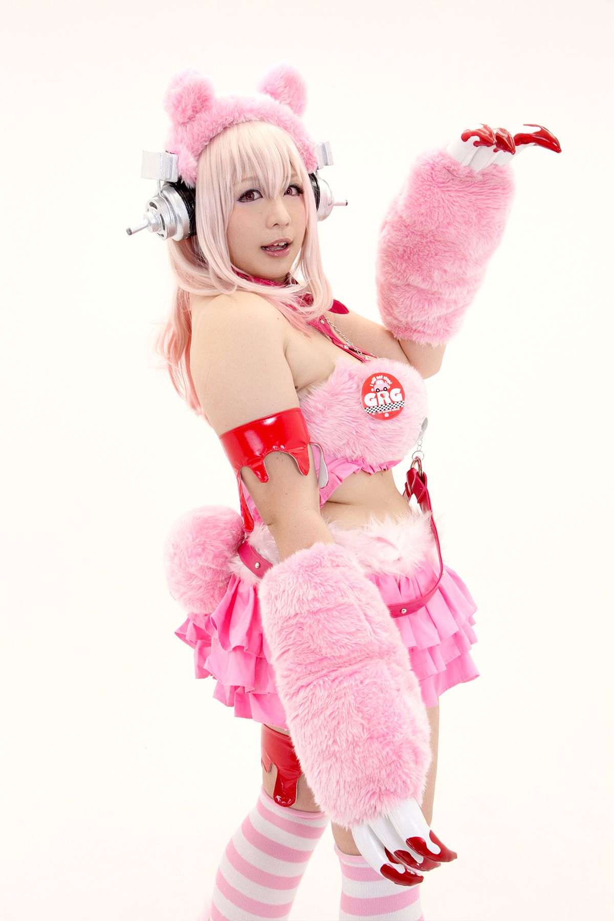 [Moonlight Butterfly (蝶月真綾)] Heart Bear (Super Sonico)