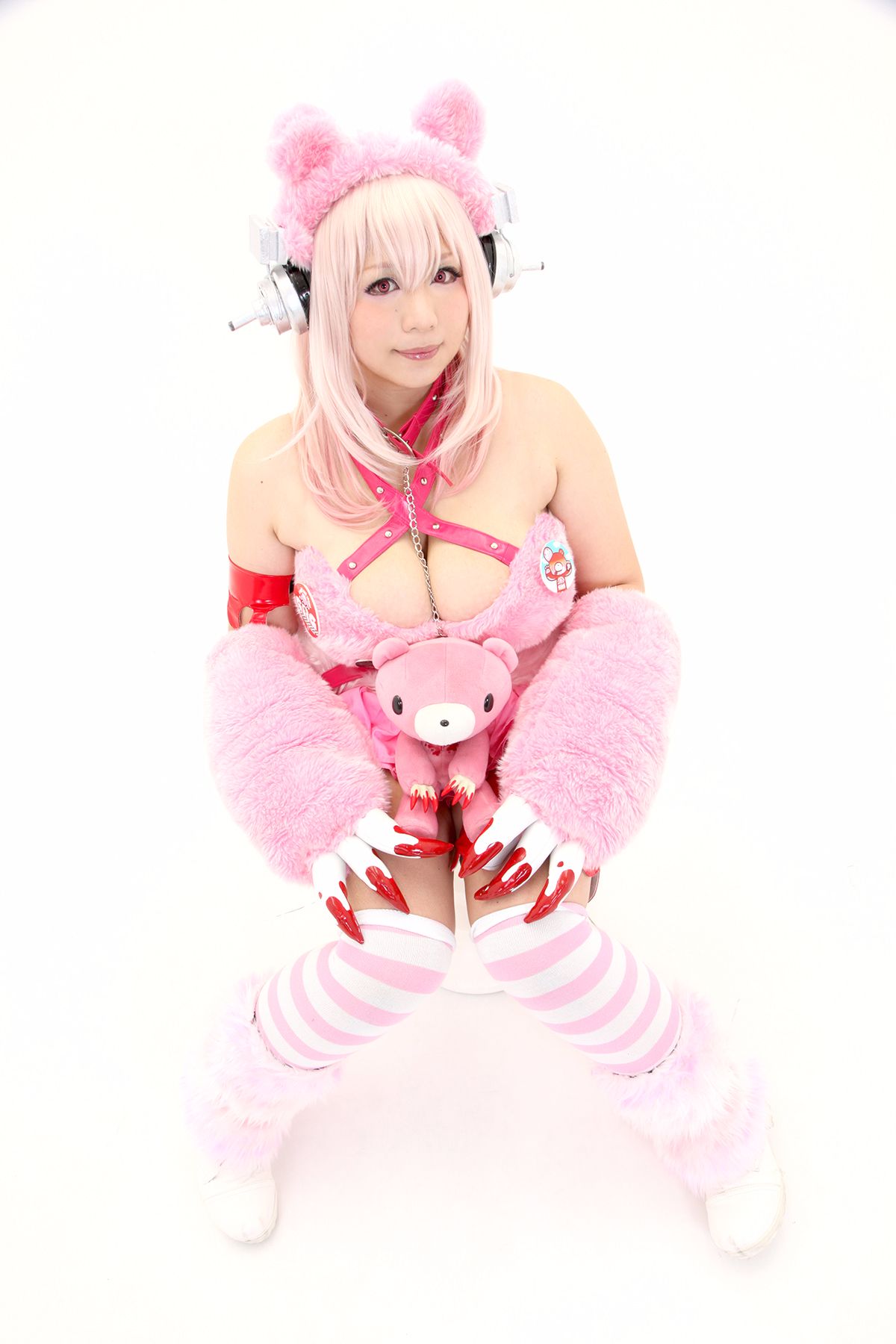 [Moonlight Butterfly (蝶月真綾)] Heart Bear (Super Sonico)