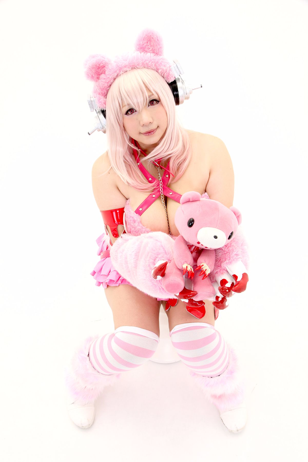 [Moonlight Butterfly (蝶月真綾)] Heart Bear (Super Sonico)