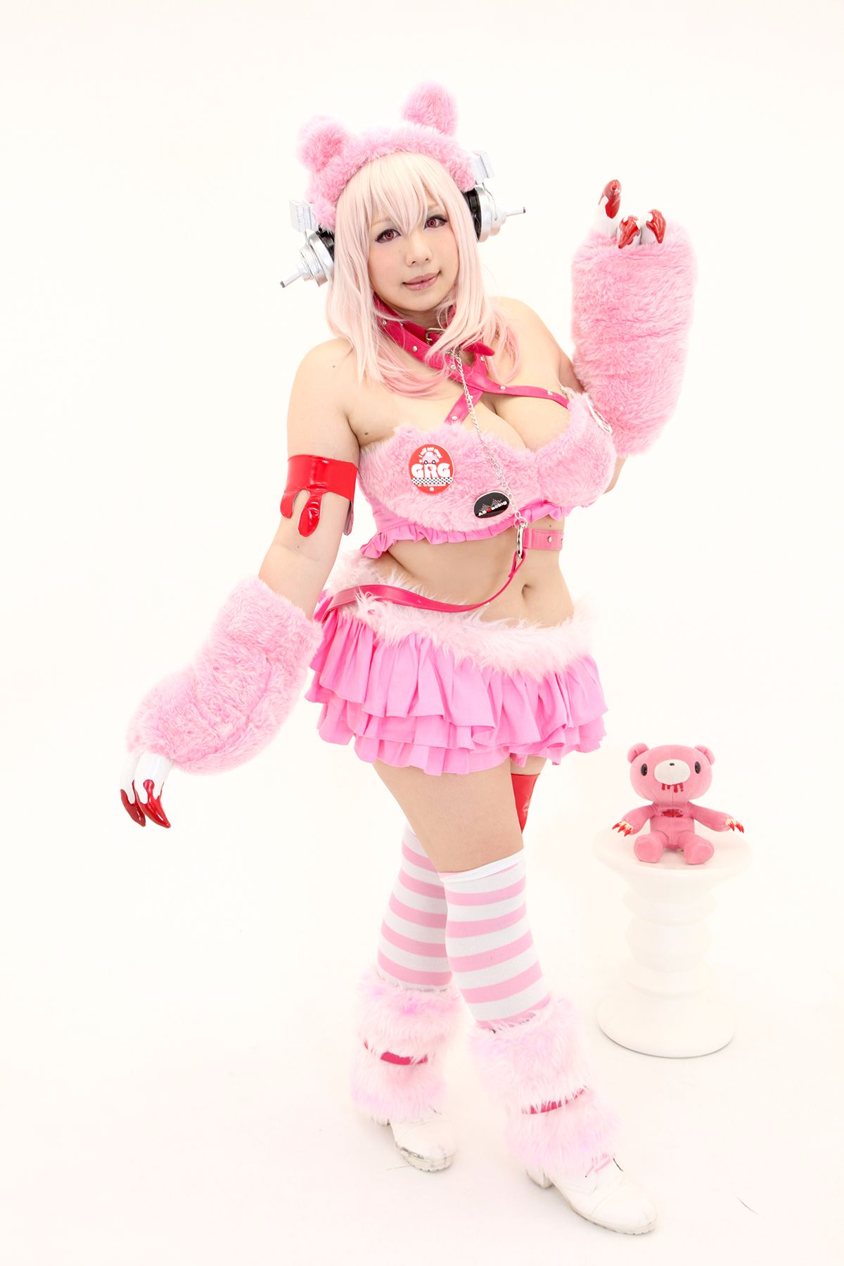 [Moonlight Butterfly (蝶月真綾)] Heart Bear (Super Sonico)