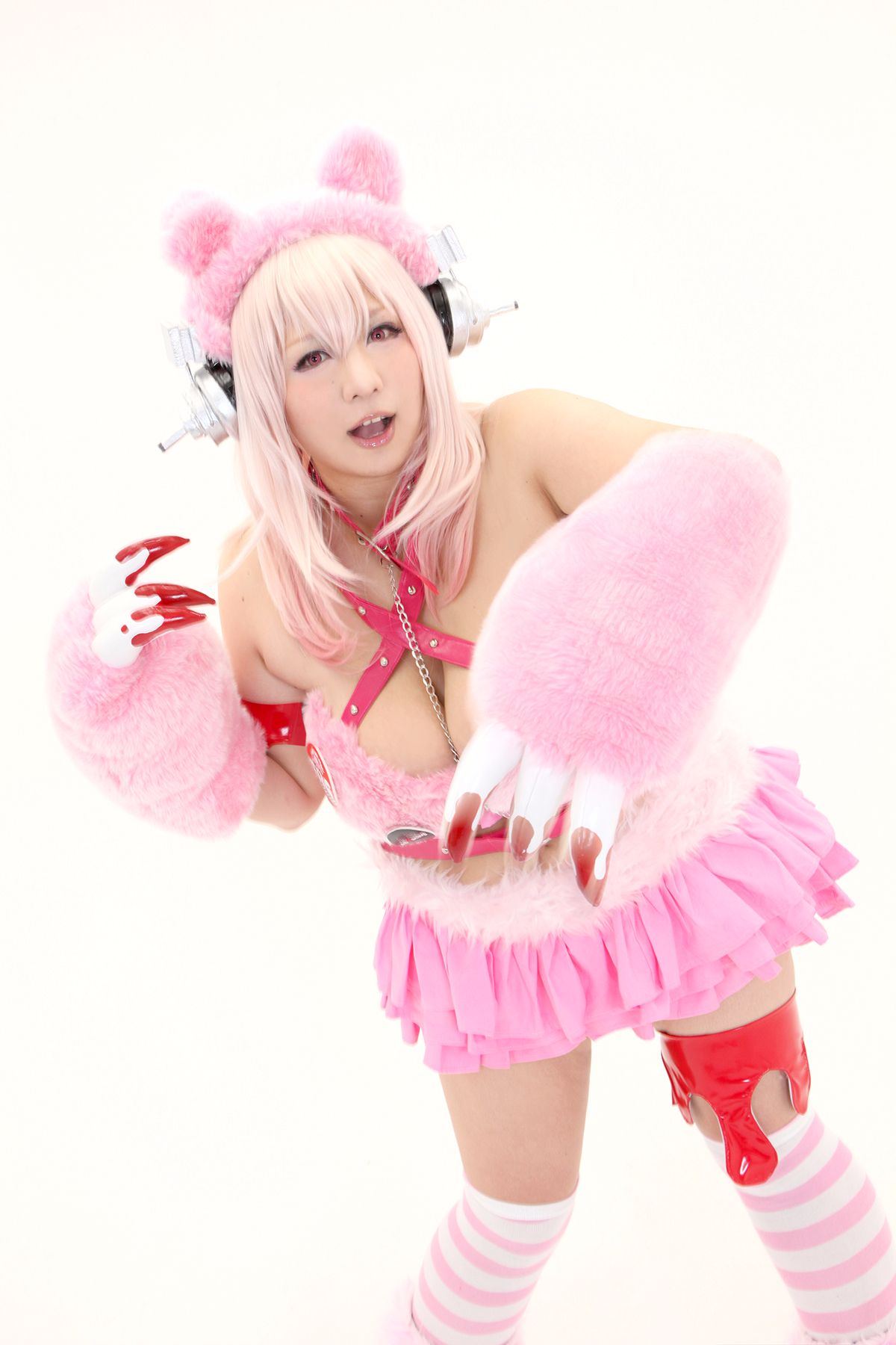 [Moonlight Butterfly (蝶月真綾)] Heart Bear (Super Sonico)