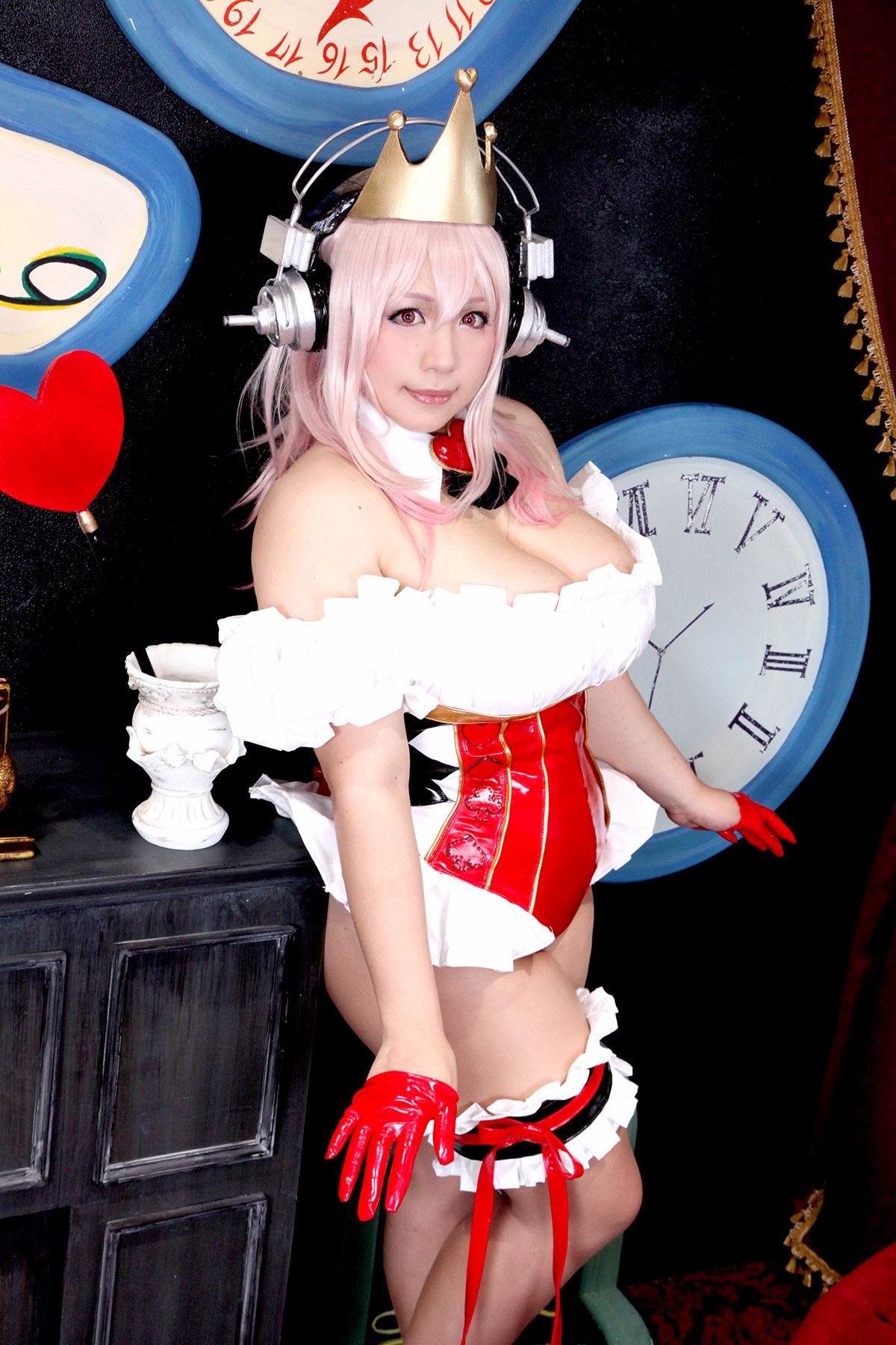[Moonlight Butterfly (蝶月真綾)] Heart Bear (Super Sonico)