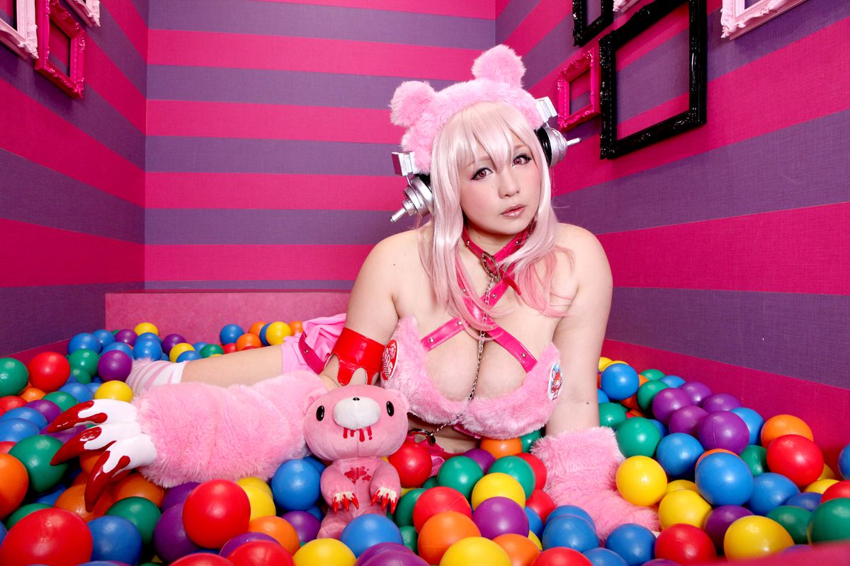 [Moonlight Butterfly (蝶月真綾)] Heart Bear (Super Sonico)