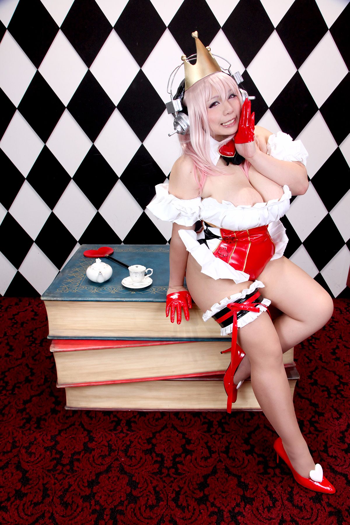 [Moonlight Butterfly (蝶月真綾)] Heart Bear (Super Sonico)