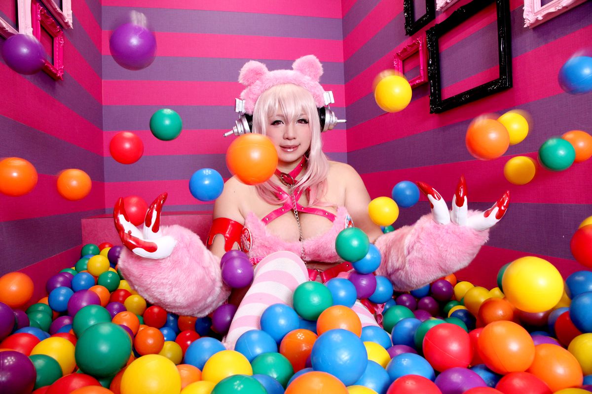 [Moonlight Butterfly (蝶月真綾)] Heart Bear (Super Sonico)