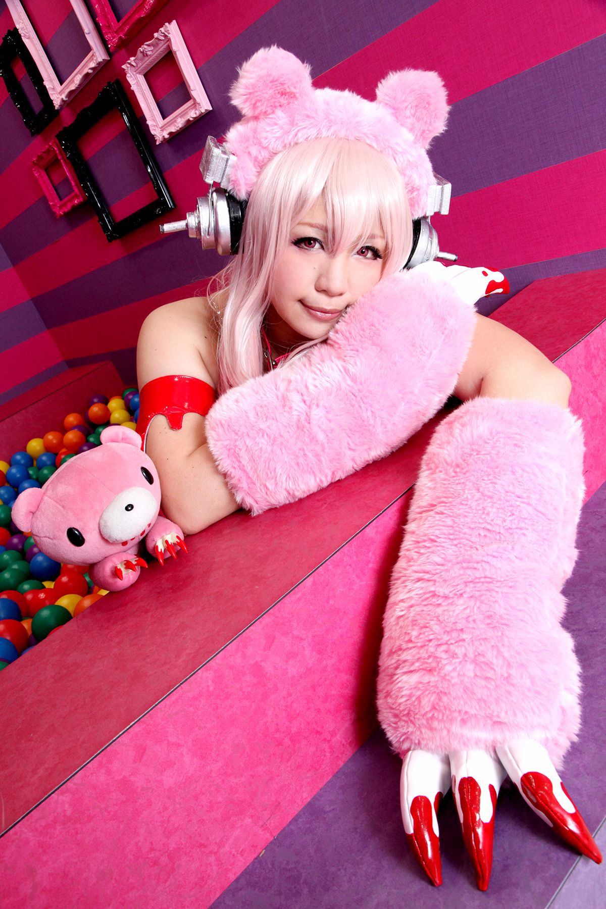 [Moonlight Butterfly (蝶月真綾)] Heart Bear (Super Sonico)
